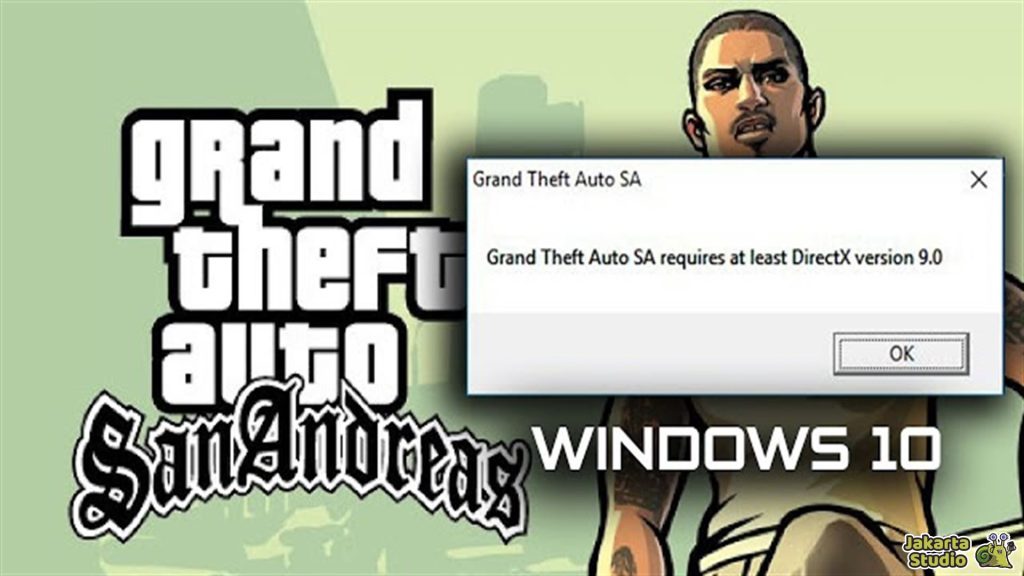 Solusi Requires at least DirectX version 9.0